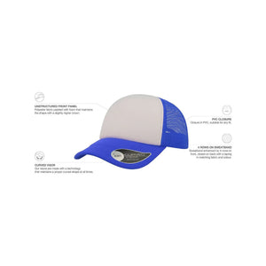 Cappellino Trucker Rapper - personalizzabile con logo