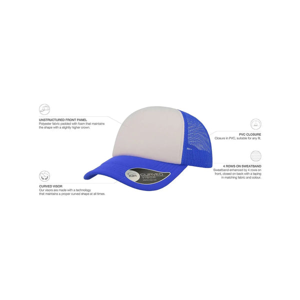 Cappellino Trucker Rapper - personalizzabile con logo