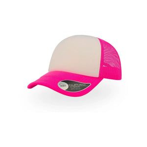 Cappellino Trucker Rapper rosa - personalizzabile con logo