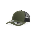 Cappellino Trucker Zion olive-black - personalizzabile con logo
