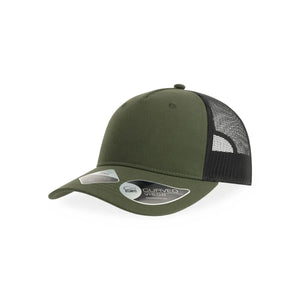 Cappellino Trucker Zion olive-black - personalizzabile con logo