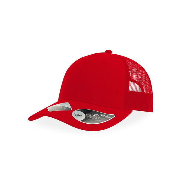 Cappellino Trucker Zion rosso - personalizzabile con logo