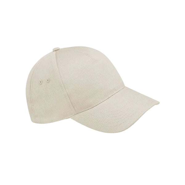 Cappellino Ultimate 5 Panel Cap beige - personalizzabile con logo