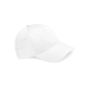 Cappellino Ultimate 5 Panel Cap bianco - personalizzabile con logo