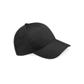 Cappellino Ultimate 5 Panel Cap nero - personalizzabile con logo