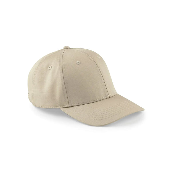 Cappellino Urbanwear 6 Panel Cap beige - personalizzabile con logo