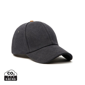 Cappellino VINGA Bosler in canvas AWARE™ nero - personalizzabile con logo