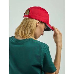 Cappellino Zoom Piping Sandwich verde - personalizzabile con logo