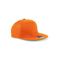 Cappello 5 Panel Snapback Rapper Cap arancione - personalizzabile con logo