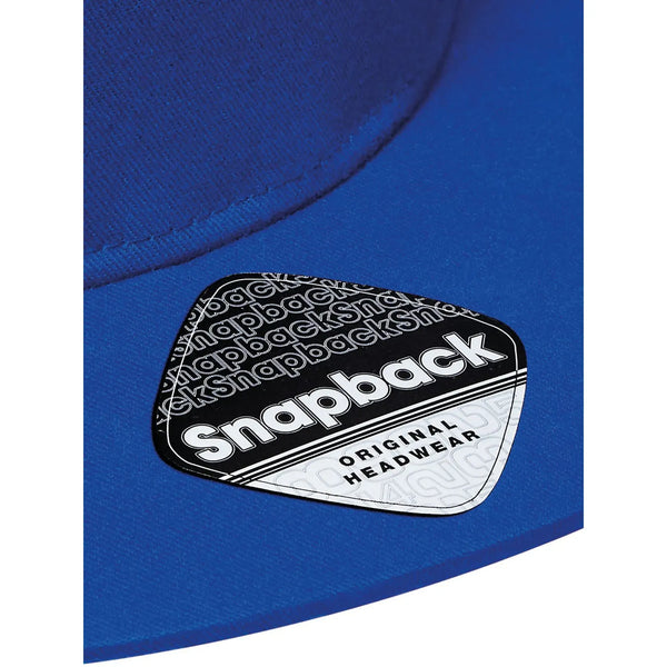 Cappello 5 Panel Snapback Rapper Cap - personalizzabile con logo