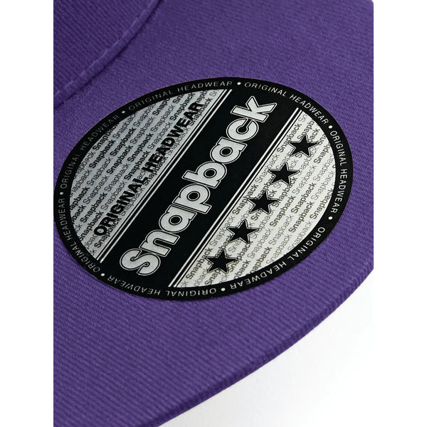 Cappello 5 Panel Snapback Rapper Cap - personalizzabile con logo