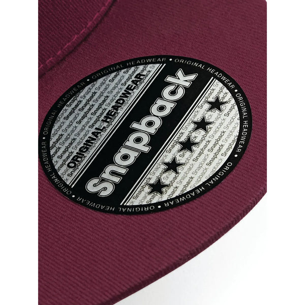 Cappello 5 Panel Snapback Rapper Cap - personalizzabile con logo