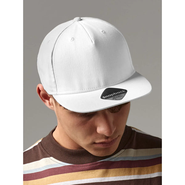 Cappello 5 Panel Snapback Rapper Cap - personalizzabile con logo