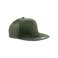 Cappello 5 Panel Snapback Rapper Cap olive green - personalizzabile con logo
