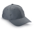 Cappello 6 segmenti grigio - personalizzabile con logo