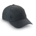 Cappello 6 segmenti Nero - personalizzabile con logo