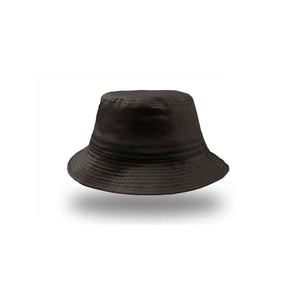 Cappello Bucket Cotton nero - personalizzabile con logo