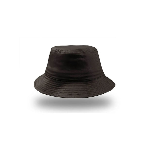 Cappello Bucket Cotton nero - personalizzabile con logo