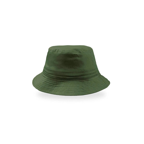 Cappello Bucket Cotton olive - personalizzabile con logo