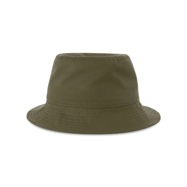 Cappello Bucket Cotton-S olive - personalizzabile con logo