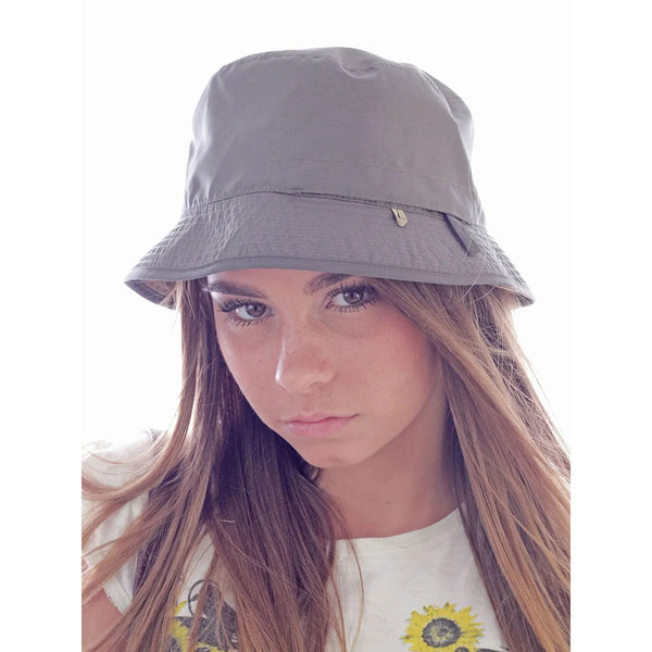 Cappello Bucket Pocket nero - personalizzabile con logo