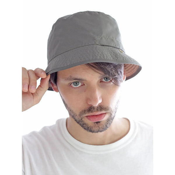 Cappello Bucket Pocket nero - personalizzabile con logo