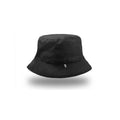 Cappello Bucket Pocket nero - personalizzabile con logo