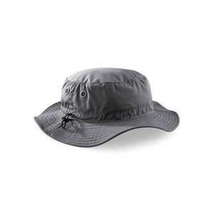 Cappello Cargo Bucket Hat grigio - personalizzabile con logo