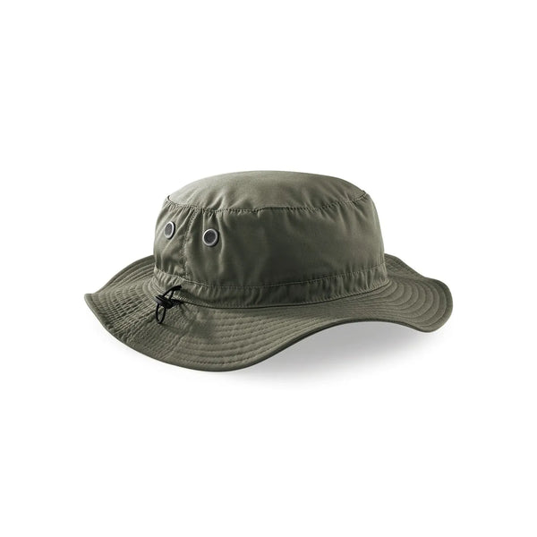 Cappello Cargo Bucket Hat verde - personalizzabile con logo