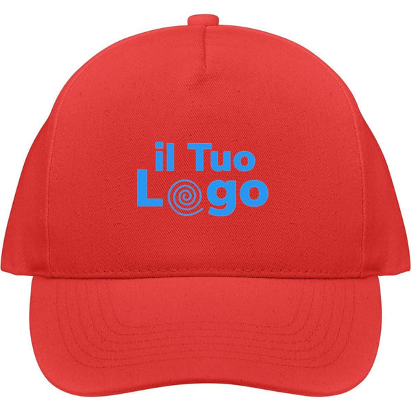 Cappello da baseball in cotone organico - personalizzabile con logo