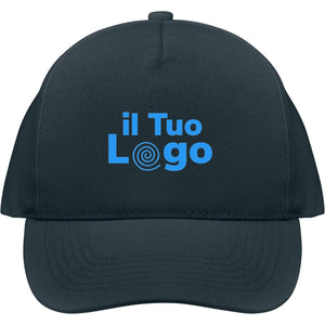 Cappello da baseball in cotone organico - personalizzabile con logo