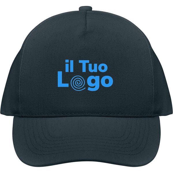 Cappello da baseball in cotone organico - personalizzabile con logo