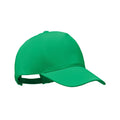 Cappello da baseball in cotone organico verde - personalizzabile con logo