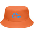 Cappello da pescatore colorato Arancione - personalizzabile con logo