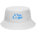Cappello da pescatore colorato Bianco - personalizzabile con logo