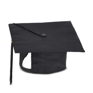Cappello di laurea Nero - personalizzabile con logo