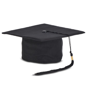 Cappello di laurea Nero - personalizzabile con logo
