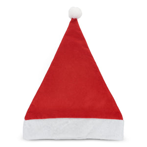 Cappello di Natale in feltro Rosso - personalizzabile con logo