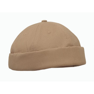 Cappello Docker in cotone kaki - personalizzabile con logo