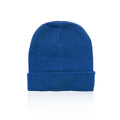Cappello Lana blu - personalizzabile con logo
