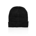 Cappello Lana nero - personalizzabile con logo