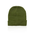Cappello Lana verde - personalizzabile con logo