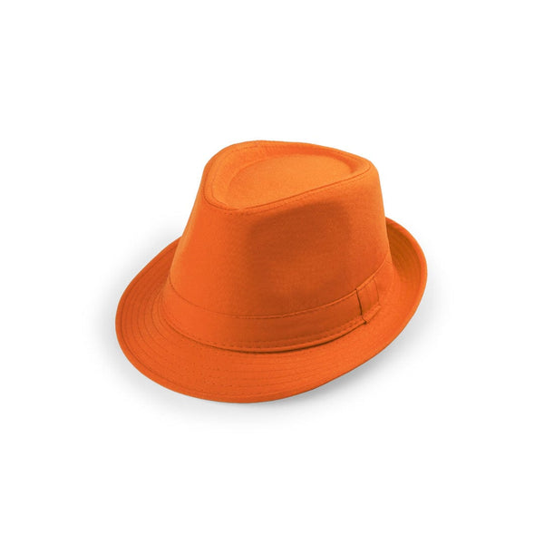 Cappello Likos arancione - personalizzabile con logo