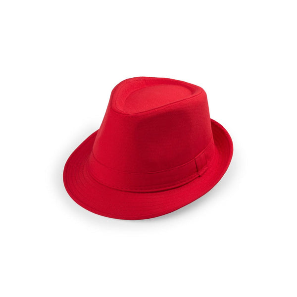 Cappello Likos rosso - personalizzabile con logo