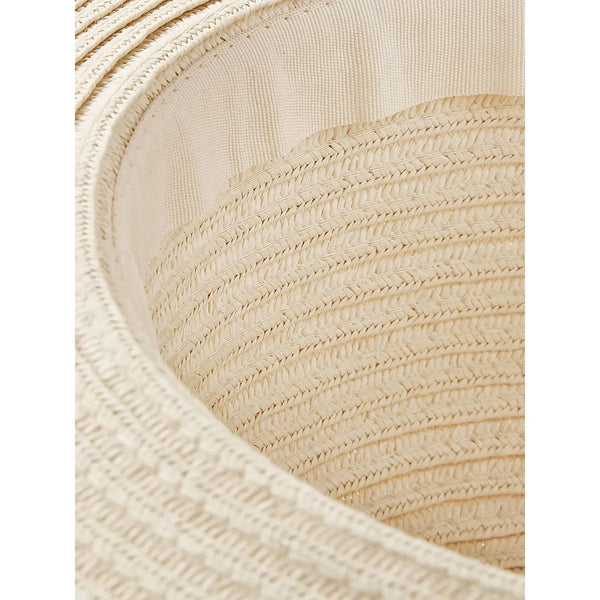 Cappello Marbella Wide-Brimmed Sun Hat beige - personalizzabile con logo
