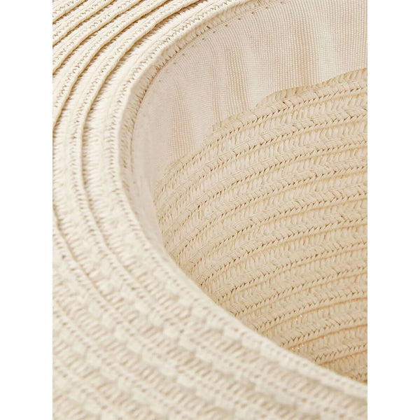 Cappello Marbella Wide-Brimmed Sun Hat beige - personalizzabile con logo