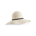 Cappello Marbella Wide-Brimmed Sun Hat beige - personalizzabile con logo