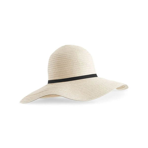Cappello Marbella Wide-Brimmed Sun Hat beige - personalizzabile con logo