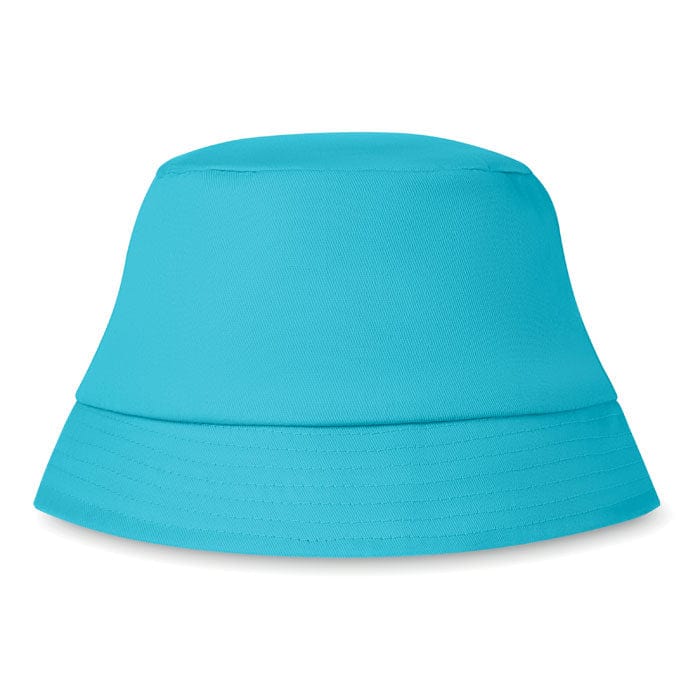 Cappello pescatore 160 gr/m² azzurro - personalizzabile con logo