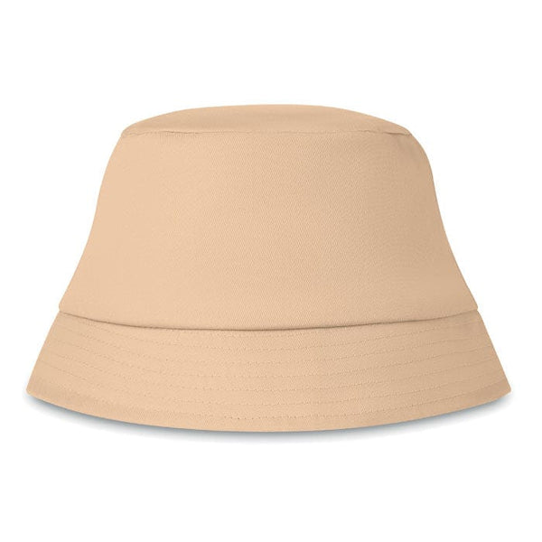 Cappello pescatore 160 gr/m² beige - personalizzabile con logo